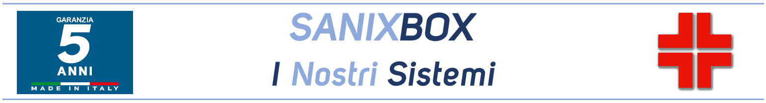 Sistemi SanixBox - SANIFICAZIONE piccoli ambienti ad alto rischio contaminazione h 24 in presenza di persone senza alcun rischio - Tecnologia della Fotocatalisi con luce bianca